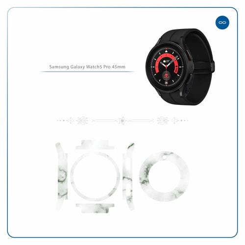 Samsung_Watch5 Pro 45mm_Blanco_Smoke_Marble_2
